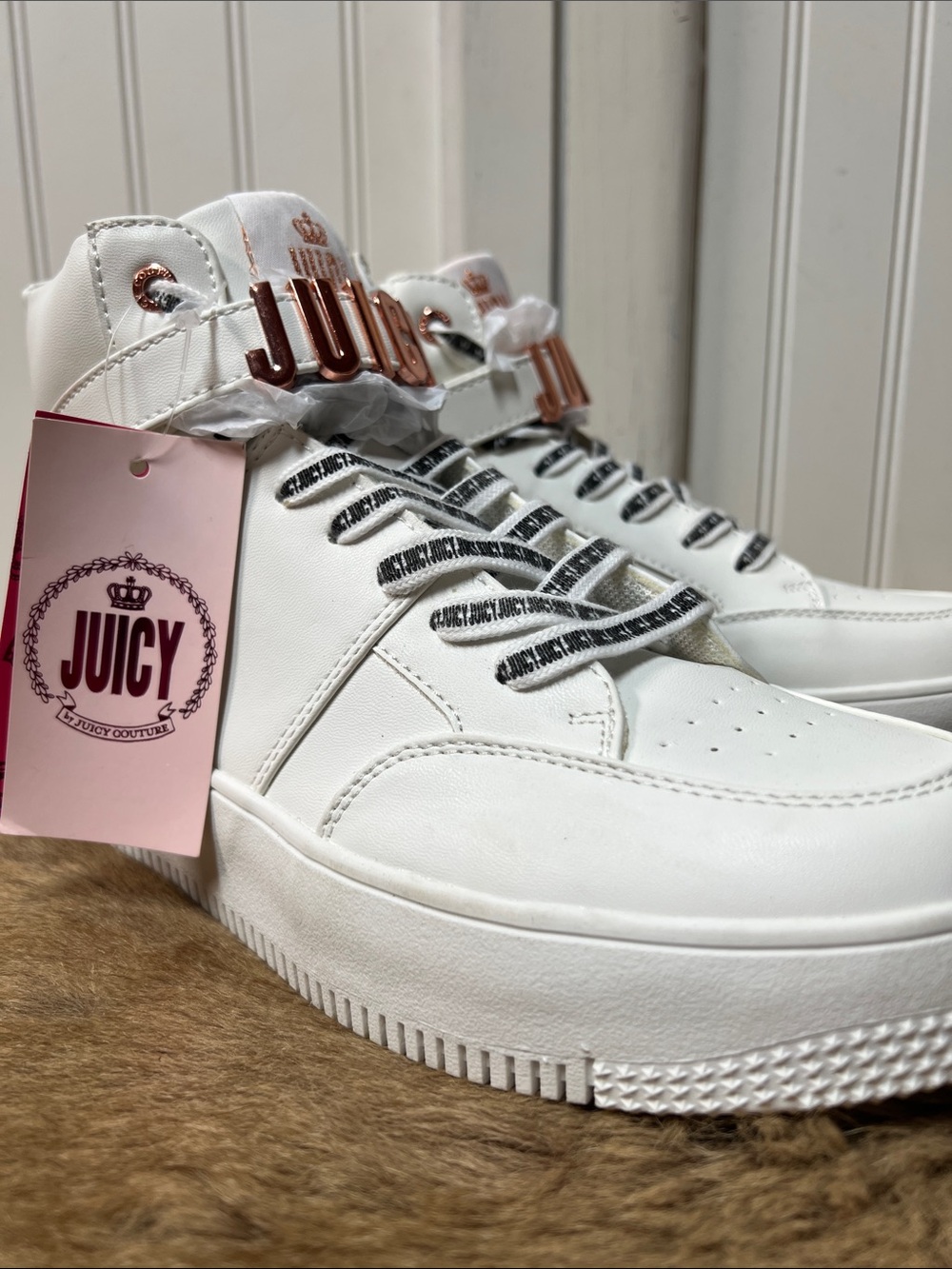 Y2K Juicy Platform Sneakers 9.5 Vintage NWT